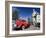Old Red Car Advertising Tours in the Art Deco City, Napier, New Zealand-Don Smith-Framed Photographic Print