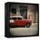 Old Red Car, Havana, Cuba, West Indies, Central America-Lee Frost-Framed Premier Image Canvas