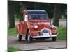 Old Red Citroen, Bodega Bouza Winery, Canelones, Montevideo, Uruguay-Per Karlsson-Mounted Photographic Print