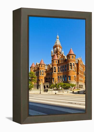 Old Red Museum of Dallas County History and Culture, Dallas, Texas, United States of America-Kav Dadfar-Framed Premier Image Canvas