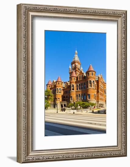 Old Red Museum of Dallas County History and Culture, Dallas, Texas, United States of America-Kav Dadfar-Framed Photographic Print