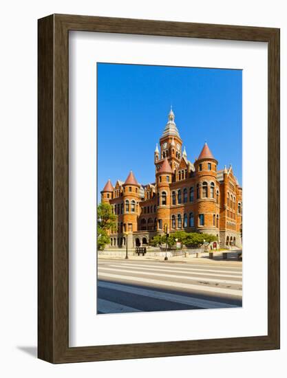 Old Red Museum of Dallas County History and Culture, Dallas, Texas, United States of America-Kav Dadfar-Framed Photographic Print