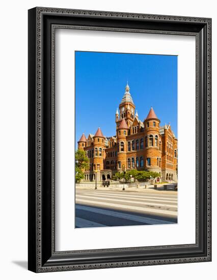 Old Red Museum of Dallas County History and Culture, Dallas, Texas, United States of America-Kav Dadfar-Framed Photographic Print