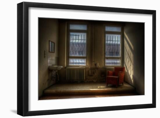 Old Room Interior with Chair-Nathan Wright-Framed Photographic Print