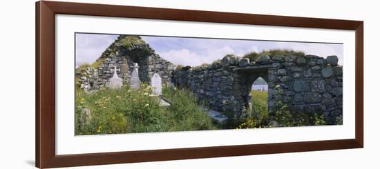 Old Ruins of a Church, County Kerry, Munster, Republic of Ireland-null-Framed Photographic Print