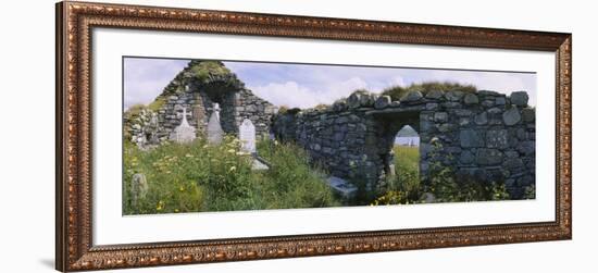 Old Ruins of a Church, County Kerry, Munster, Republic of Ireland-null-Framed Photographic Print