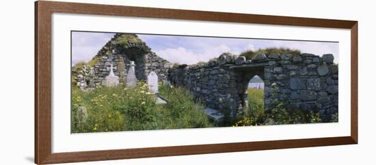 Old Ruins of a Church, County Kerry, Munster, Republic of Ireland-null-Framed Photographic Print