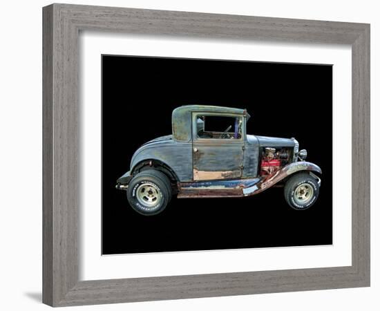 Old Rusted Coupe-Lori Hutchison-Framed Photographic Print