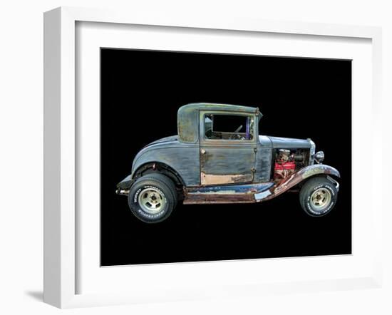 Old Rusted Coupe-Lori Hutchison-Framed Photographic Print