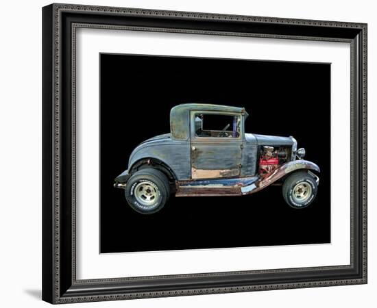 Old Rusted Coupe-Lori Hutchison-Framed Photographic Print