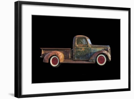 Old Rusted Pickup-Lori Hutchison-Framed Photographic Print