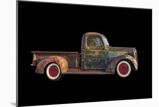 Old Rusted Pickup-Lori Hutchison-Mounted Photographic Print