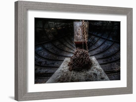 Old Rusty Chain-Nathan Wright-Framed Photographic Print