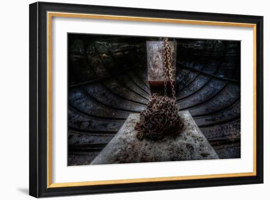 Old Rusty Chain-Nathan Wright-Framed Photographic Print