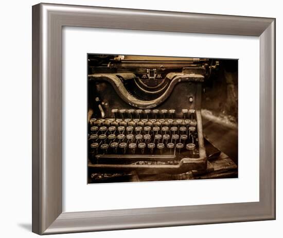 Old Rusty Typewriter-NejroN Photo-Framed Art Print