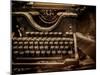 Old Rusty Typewriter-NejroN Photo-Mounted Art Print
