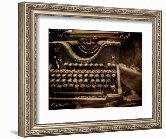 Old Rusty Typewriter-NejroN Photo-Framed Art Print