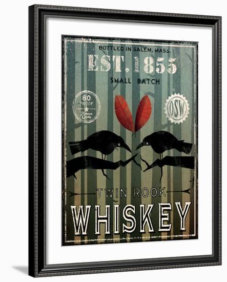 Old Salt Whiskey Love Birds-Ryan Fowler-Framed Art Print