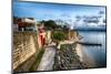 Old San Juan City Gate, Puerto Rico-George Oze-Mounted Photographic Print
