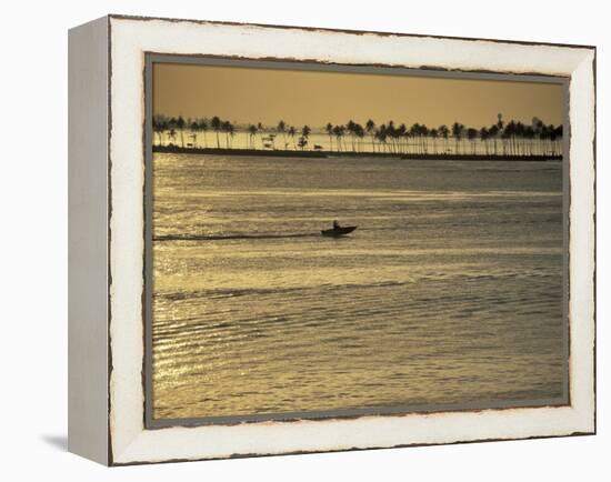 Old San Juan Harbor Entrance, Puerto Rico-Robin Hill-Framed Premier Image Canvas