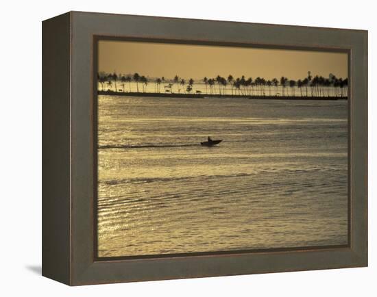 Old San Juan Harbor Entrance, Puerto Rico-Robin Hill-Framed Premier Image Canvas