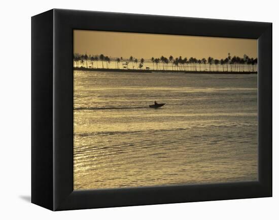 Old San Juan Harbor Entrance, Puerto Rico-Robin Hill-Framed Premier Image Canvas