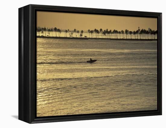 Old San Juan Harbor Entrance, Puerto Rico-Robin Hill-Framed Premier Image Canvas