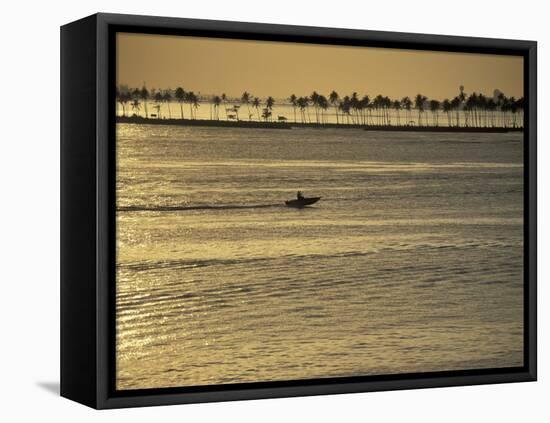 Old San Juan Harbor Entrance, Puerto Rico-Robin Hill-Framed Premier Image Canvas