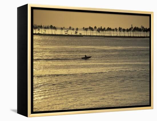 Old San Juan Harbor Entrance, Puerto Rico-Robin Hill-Framed Premier Image Canvas