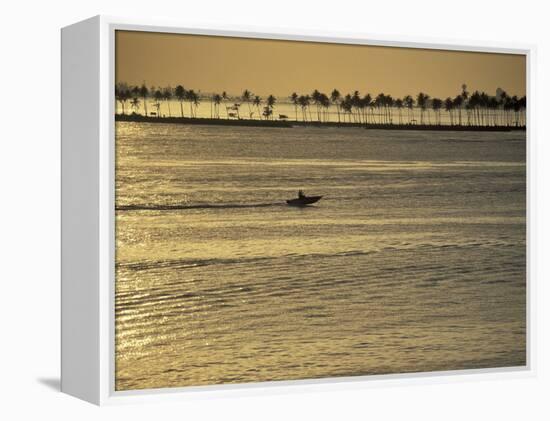 Old San Juan Harbor Entrance, Puerto Rico-Robin Hill-Framed Premier Image Canvas