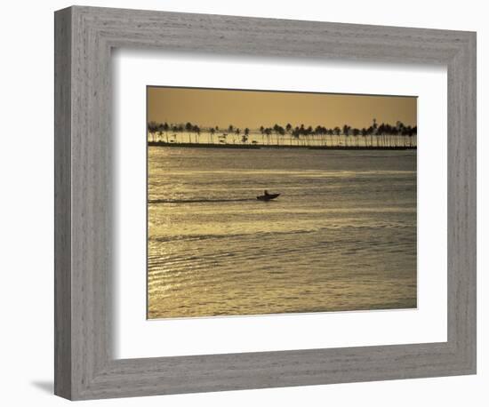 Old San Juan Harbor Entrance, Puerto Rico-Robin Hill-Framed Photographic Print