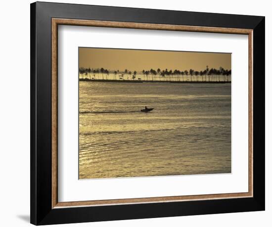 Old San Juan Harbor Entrance, Puerto Rico-Robin Hill-Framed Photographic Print