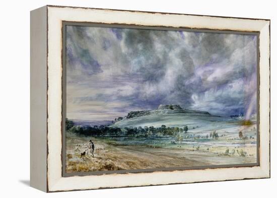 Old Sarum-John Constable-Framed Premier Image Canvas