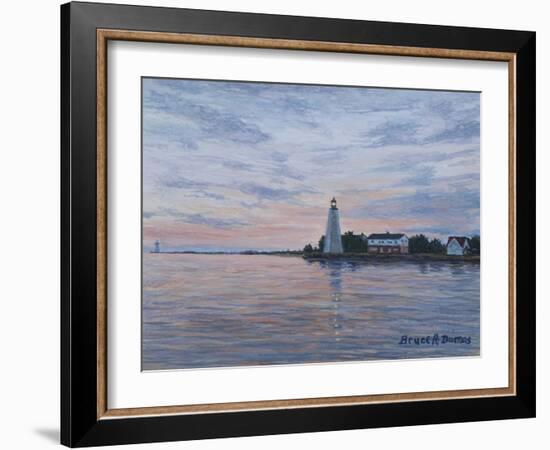 Old Saybrook Light-Bruce Dumas-Framed Giclee Print