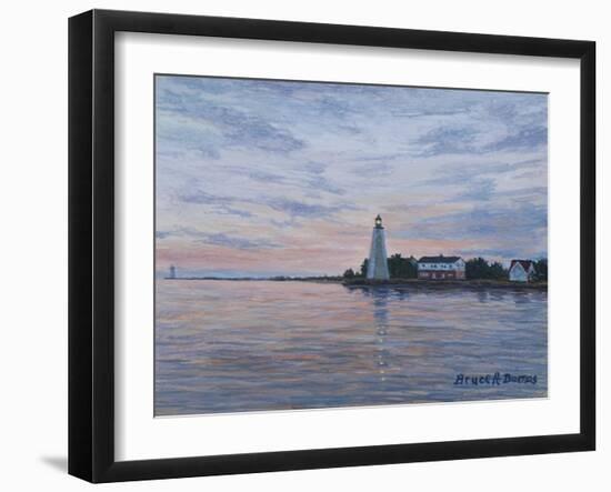 Old Saybrook Light-Bruce Dumas-Framed Giclee Print