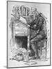 Old Scrooge Sat Busy in His Counting House'-null-Mounted Art Print