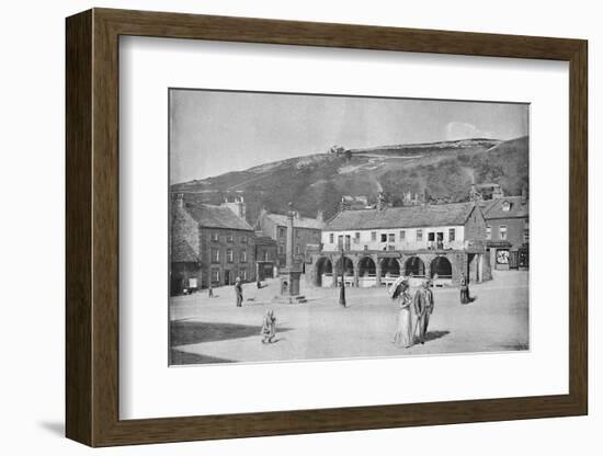 'Old Shambles and Market Place, Settle', c1896-Anthony Horner-Framed Photographic Print