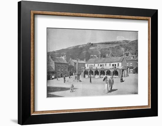 'Old Shambles and Market Place, Settle', c1896-Anthony Horner-Framed Photographic Print