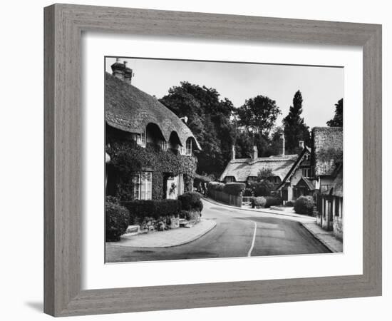 Old Shanklin Village-null-Framed Photographic Print