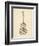 Old Sheet Music Acoustic Guitar-Michael Tompsett-Framed Art Print