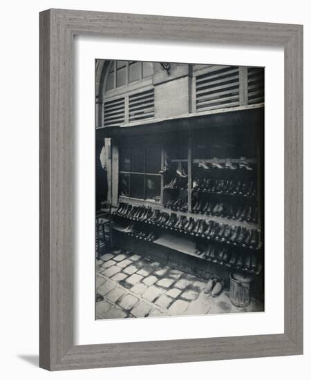 Old Shoes, c1877--1927, (1929)-Eugene Atget-Framed Photographic Print