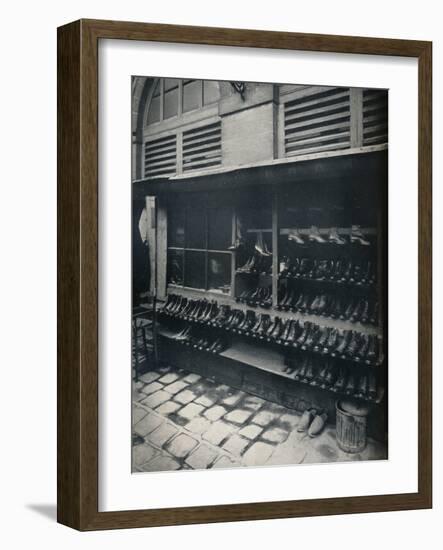 Old Shoes, c1877--1927, (1929)-Eugene Atget-Framed Photographic Print