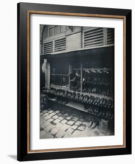 Old Shoes, c1877--1927, (1929)-Eugene Atget-Framed Photographic Print