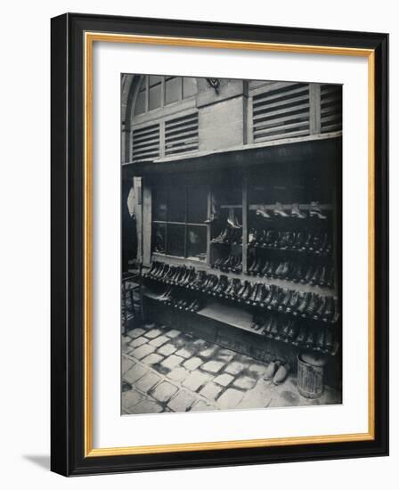 Old Shoes, c1877--1927, (1929)-Eugene Atget-Framed Photographic Print