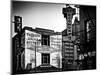 Old Shops and Stores in Philadelphia, Pennsylvania, United States, Black and White Photography-Philippe Hugonnard-Mounted Photographic Print