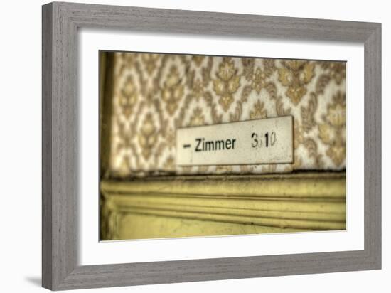 Old Sign Zimmer-Nathan Wright-Framed Photographic Print