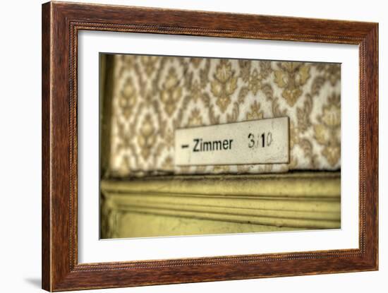 Old Sign Zimmer-Nathan Wright-Framed Photographic Print