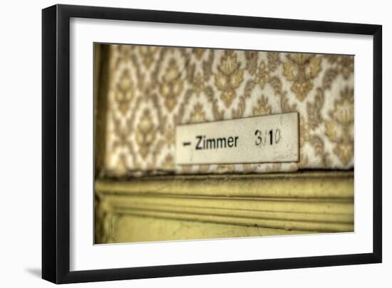 Old Sign Zimmer-Nathan Wright-Framed Photographic Print