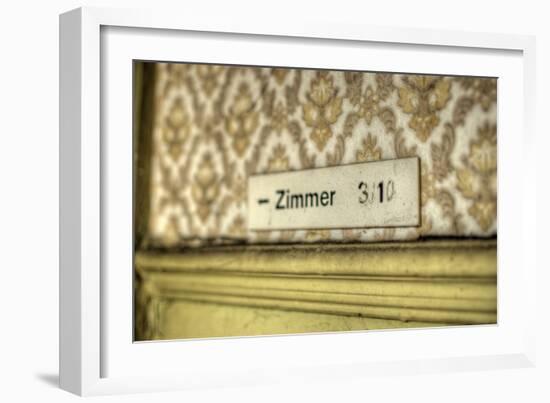 Old Sign Zimmer-Nathan Wright-Framed Photographic Print