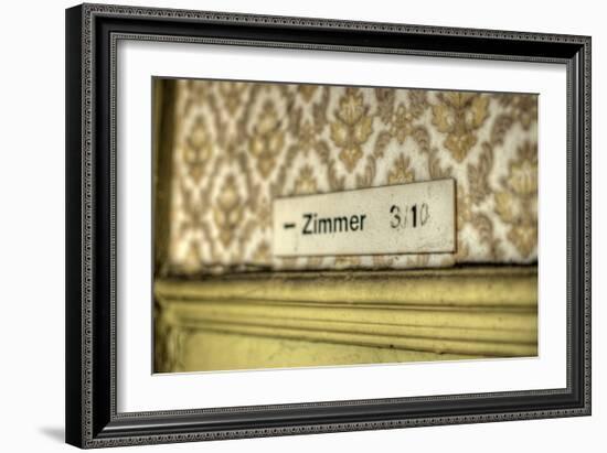 Old Sign Zimmer-Nathan Wright-Framed Photographic Print